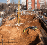 Ход строительства дома 3 в ЖК Доминанта -