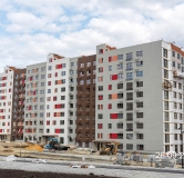 Ход строительства дома 1.1 в ЖК Кантри -