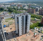 Ход строительства дома № 3, строение 3 в ЖК КБС Берег -