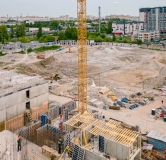 Ход строительства дома 5 в ЖК Респект -