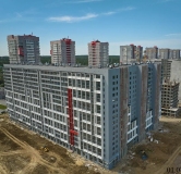 Ход строительства дома 15 в ЖК Манхэттен -