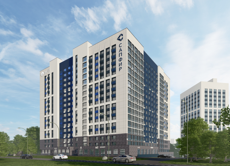 Дом 1 в ЖК Сапфир - фото 1