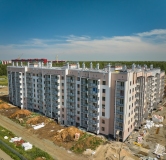 Ход строительства дома 1 в ЖК Атмосфера -
