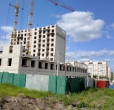 Ход строительства дома 1 в ЖК Гагарин Парк -