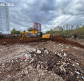 Ход строительства дома 1 в ЖК Динамика -