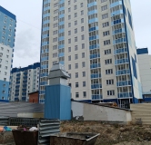 Ход строительства дома 2 в ЖК Выборная-Рябиновая -
