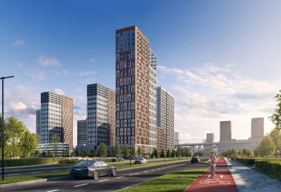 Дом № 1 в ЖК GloraX Левобережный