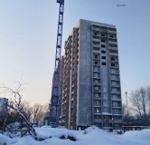 Ход строительства дома 1 в ЖК По ул. Радиостанция -