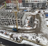 Ход строительства дома 10в, поз.3 в ЖК Ю -