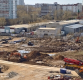 Ход строительства дома 5, секция 1.1, 1.2, 1.3, 1.4 в ЖК Красное Яблоко -