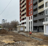 Ход строительства дома 10в, поз.2 в ЖК Ю -