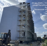 Ход строительства дома 1А в ЖК По ул. Чапаева -