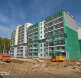 Ход строительства дома 1.1 в ЖК Патриот -
