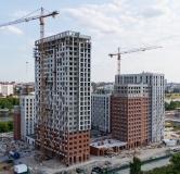 Ход строительства дома Монте-Карло ГП-1 в ЖК Европейский берег -