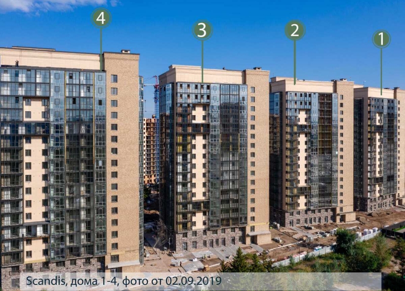 Дом 4 в Микрорайон Scandis (Скандис) - фото 3