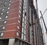 Ход строительства дома Позиция 2.1 в ЖК Октябрь парк -