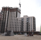 Ход строительства дома Литер 1, уч. 1642 в ЖК Парк Победы 2 -