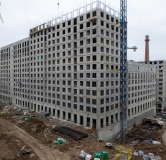 Ход строительства дома Литер 4.1 в ЖК Патрики -