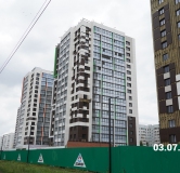 Ход строительства дома 17А-29 в ЖК Вивальди -
