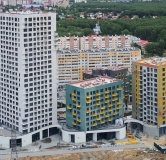 Ход строительства дома ГП-1,2,3,8 в ЖК В Гагаринском парке -