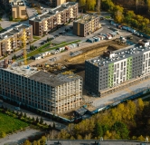 Ход строительства дома 3 в ЖК Базилик -