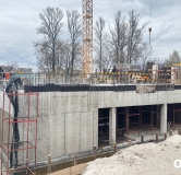 Ход строительства дома 5 в ЖК Респект -