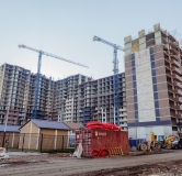 Ход строительства дома Литер 12 в ЖК Образцово -