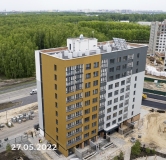 Ход строительства дома ГП-4 в ЖК Краснолесье -