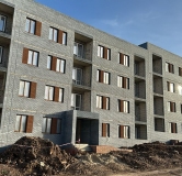 Ход строительства дома 2 в ЖК На ул. Чехова -