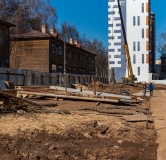 Ход строительства дома № 1Б в ЖК КМ Гагарин Парк -