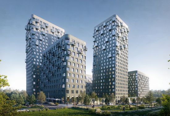 Дом 1, корпус 1,2,3 в ЖК Таулар