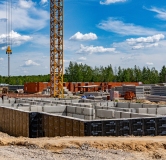 Ход строительства дома 2 в ЖК Резиденция Поляна -