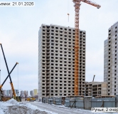 Ход строительства дома 147.1 в ЖК Ручьи -