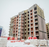 Ход строительства дома 2 в ЖК Окская Стрелка -