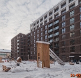 Ход строительства дома корпус 2.1, 2.2 в ЖК Лермонтовский 54 -