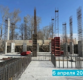Ход строительства дома 1 в ЖК Максимум -