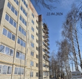 Ход строительства дома 1 в ЖК Жемчужина -