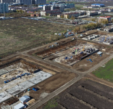 Ход строительства дома Литер 1 в ЖК Форма -