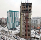 Ход строительства дома 1, корпус 3 в ЖК Серебряный -