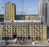 Ход строительства дома № 4, корпус 2 (ГП-8) в ЖК Октябрьский на Туре -