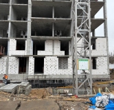 Ход строительства дома № 2 в ЖК На Журова -