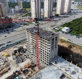 Ход строительства дома № 2, ГП-72.212 в ЖК Прео -