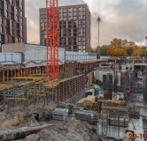 Ход строительства дома 19А в ЖК Шкиперский 19 -