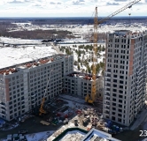 Ход строительства дома № 2, корпус 1, этап 3.1 в ЖК Скандиа. Квартал в Комарово Парк -