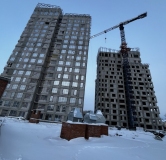 Ход строительства дома 34/1 в ЖК Nova -