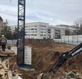 Ход строительства дома 1 в ЖК Академик -