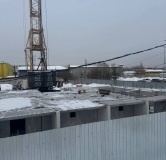 Ход строительства дома 6 в ЖК Крылья -