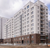 Ход строительства дома 19.1.7, 19.1.8 в ЖК А Плюс -