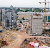 Ход строительства дома 6 в ЖК Респект -