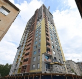 Ход строительства дома 83 в ЖК Шаумяна 77 -